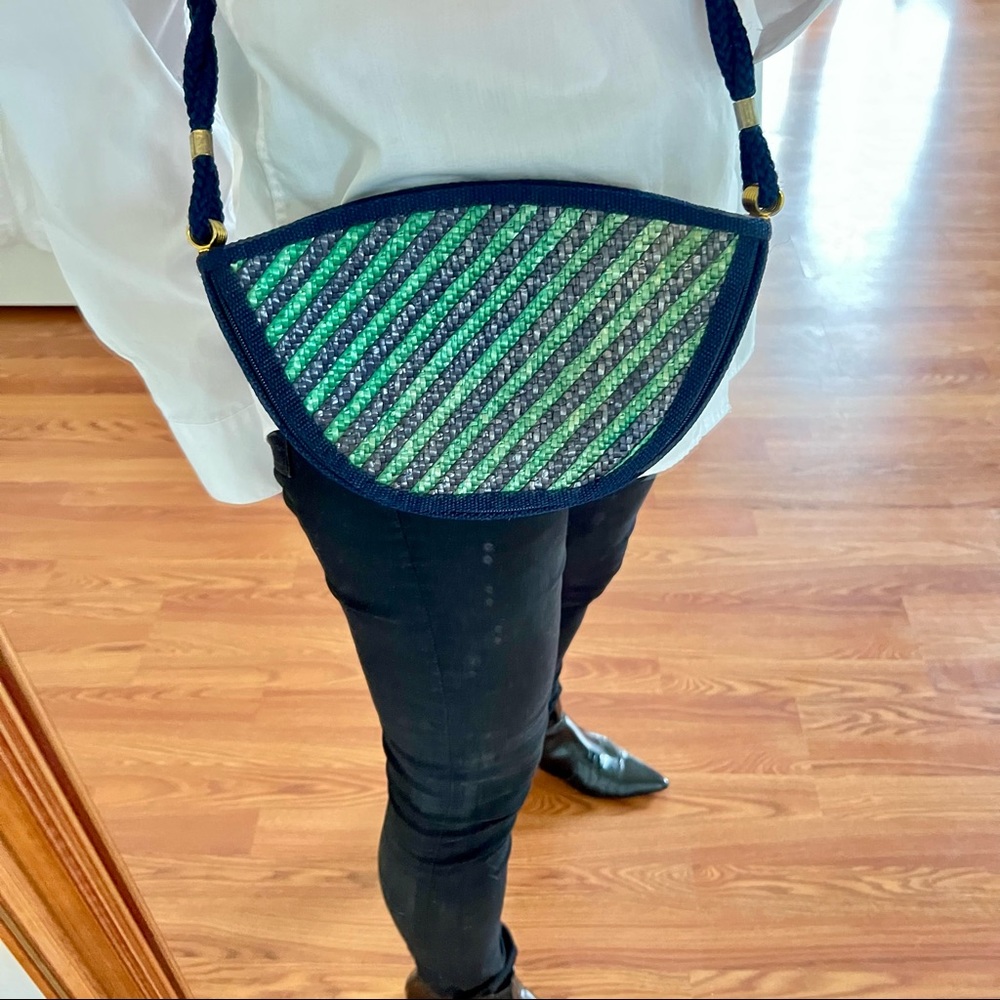 Vintage 1990s Bally Wicker Bag - Picture 15 of 17